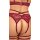 Abierta Fina Suspender Set red L