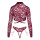 Abierta Fina Open Top & Thong red M