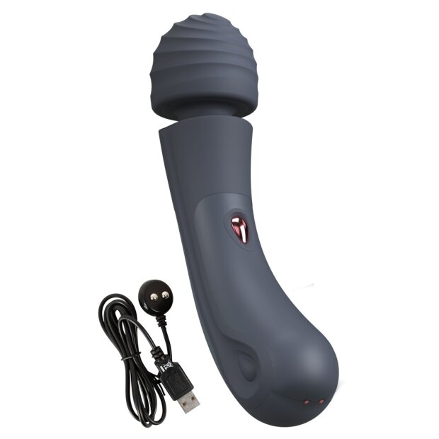 You2Toys Oh! Wand Vibrator Schwarz 22,5 cm