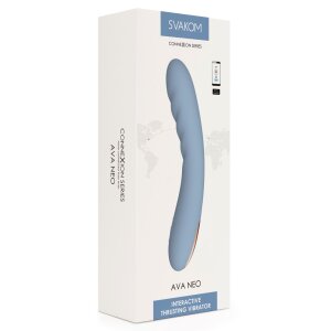 Svakom Ava Neo G-Punkt Vibrator Pink 19,6 cm ⌀ 3,2 cm