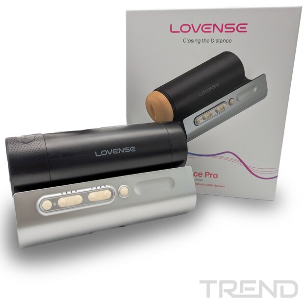 Lovense Solace Pro App Controlled Masturbator Schwarz