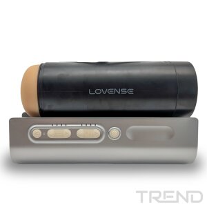 Lovense Solace Pro Automatic Thrusting Masturbator Black