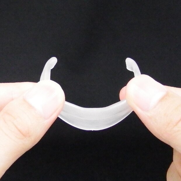 SSI-Japan Uncut Ring Soft für die Nacht S Penisring Transparent ⌀ 2,2 cm