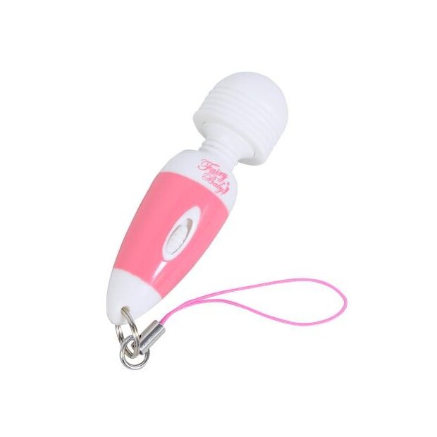 Mini vibrateur Fairy Baby Blanc/rose 6,99 cm