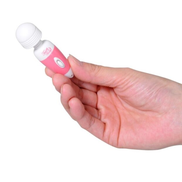 Mini vibrateur Fairy Baby Blanc/rose 6,99 cm