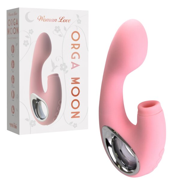 SSI-Japan Women Love Orgamoon Pressure wave stimulator pink 165 mm