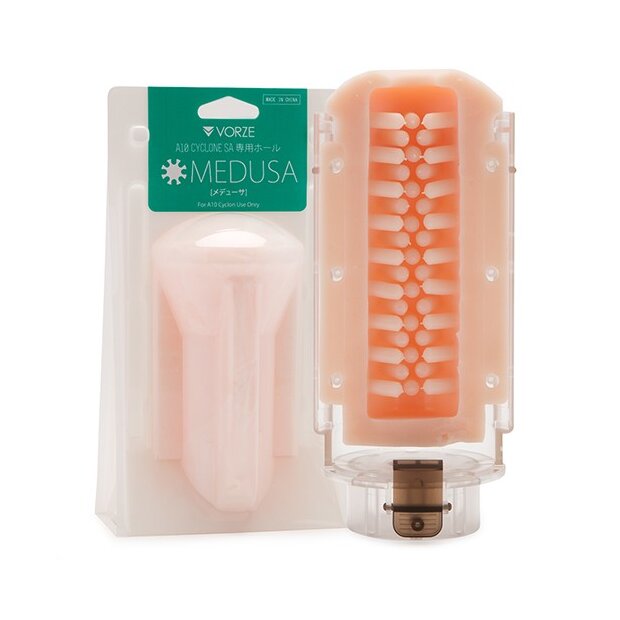 Vorze A10 Cyclone SA Inner Sleeve Medusa Couleur chair 135 mm