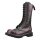 Outlet - Angry Itch 14-Loch Leder Stiefel Burgundy Rub-Off Größe 39