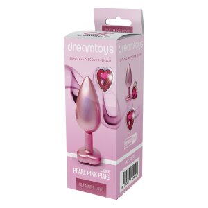 Gleaming Love Pearl Pink Plug Large 4,3 cm
