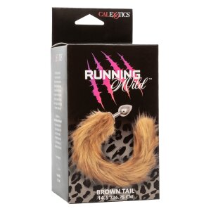 CalExotics Running Wild Tail Cinnamon 2,5 cm