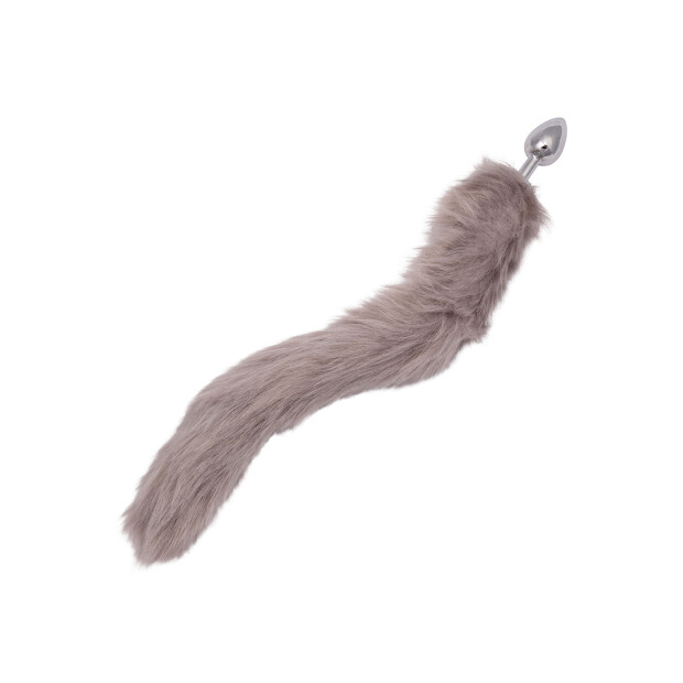CalExotics Running Wild Tail Grey Analplug Grau ⌀ 2,5 cm