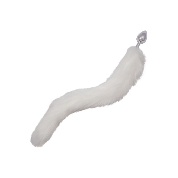 CalExotics Running Wild Tail White Analplug Weiß ⌀ 2,5 cm