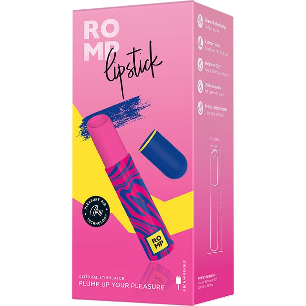 ROMP Lipstick Klitorisstimulator Pink 10,5 cm ⌀ 2 cm