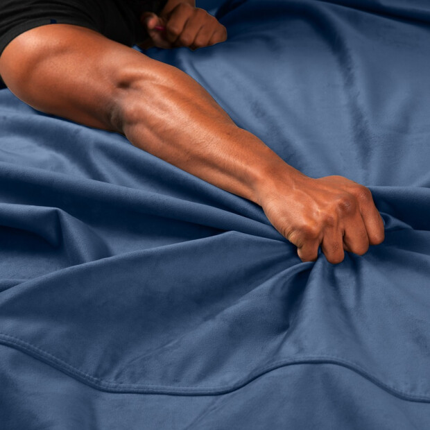 Liberator Fascinator Throw Mini Base Plate Indigo Blue