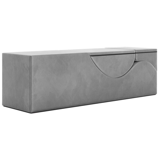 Liberator Aria Flip Chaise Banc rembourré Grise