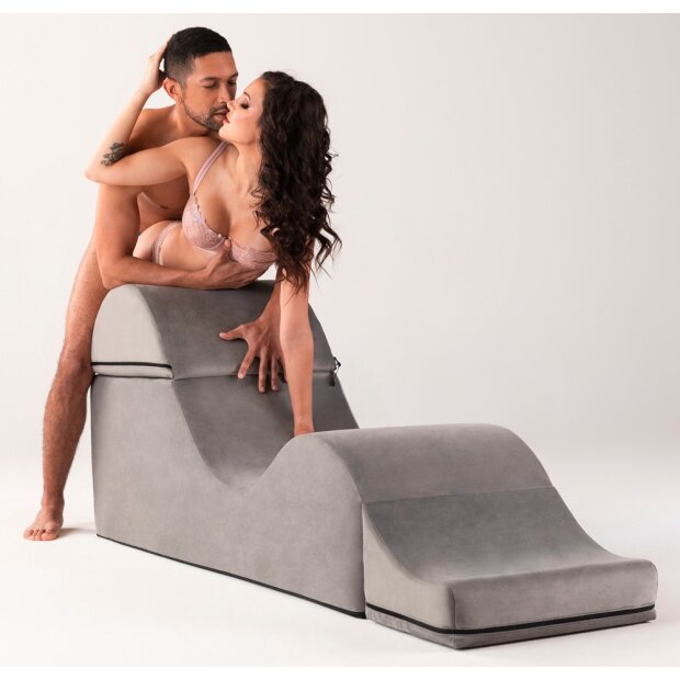 Liberator Aria Flip Chaise Banc rembourré Grise