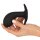 ANOS Big Head Prostate Plug Black 10,5 cm