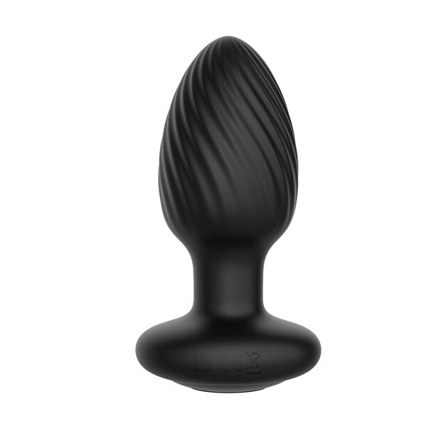 Nexus Tornado Rotating Remote Control Analvibrator Black L