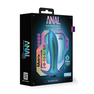 Blush Anal Adventures Voyager Plug Neptune Teal