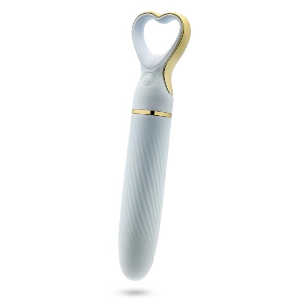 Blush Delice Heartthrob Something Blue Mini Vibrator Blau 14 cm