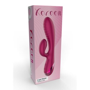 XOCOON Forever Love Vibrator Pink 19 cm
