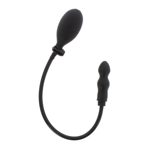 Hidden Desire Extreme Inflatable Bulb Plug Starter Analplug Schwarz 9,5 cm ⌀ 6 cm