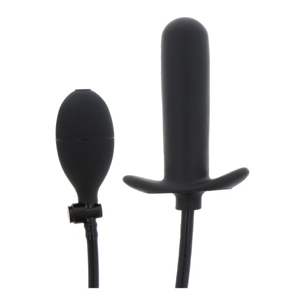 Hidden Desire Extreme Inflatable Bulb Plug Starter Analplug Schwarz 9,5 cm ⌀ 6 cm