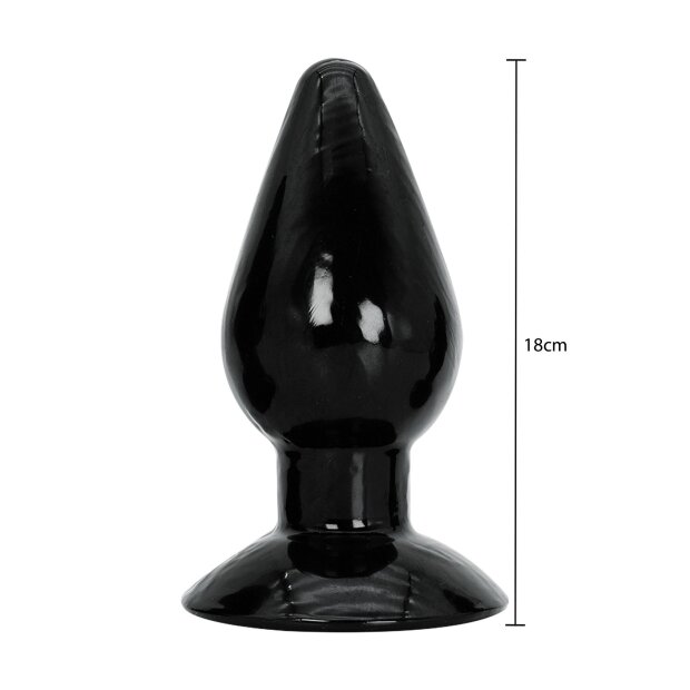 Hidden Desire Buttplug XL 7 cm Black
