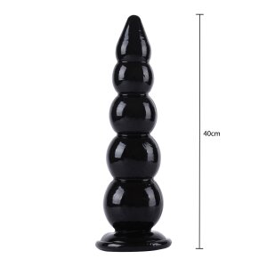 Hidden Desire Buttplug Balls XXXL 9,5 cm Black