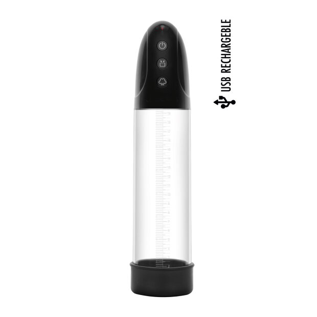 Hidden Desire Automatic Penis Pump Schwarz 30,5 cm ⌀ 6,5 cm