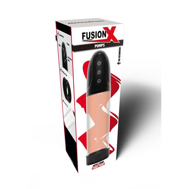 Hidden Desire Automatic Penis Pump Schwarz 30,5 cm ⌀ 6,5 cm