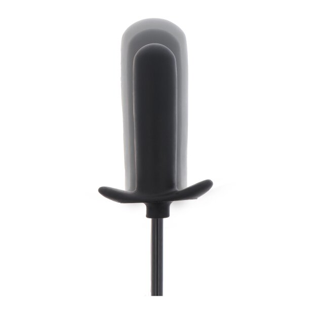 Hidden Desire Extreme Inflatable Smooth Plug Starter Analplug Schwarz 14,5 cm ⌀ 5,5 cm