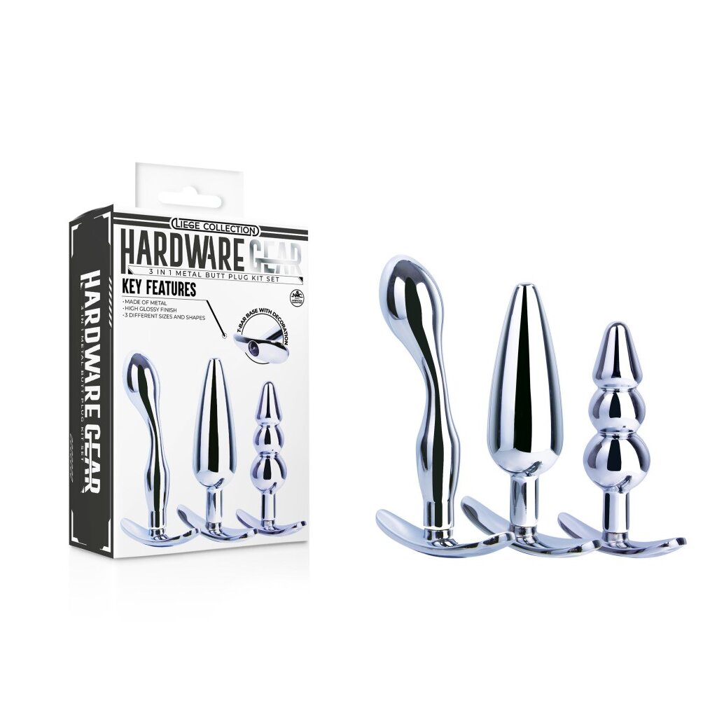 anal plug inside Buy 3 Beads Steel Anchor Shape Anal Butt Plug India Online in India main image 1
