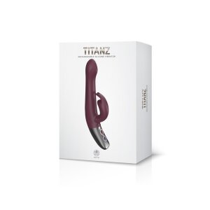 NMC Titanz 8.5 Inch Silicone Rechargeable Vibrator in...