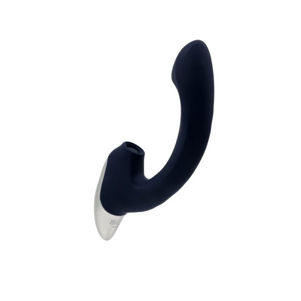 NMC Titanz 8 Inch Silicone Rechargeable Vibrator In Blue