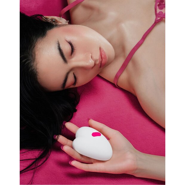 Sauce Clitoral vibrator 5 vibration modes Pink White