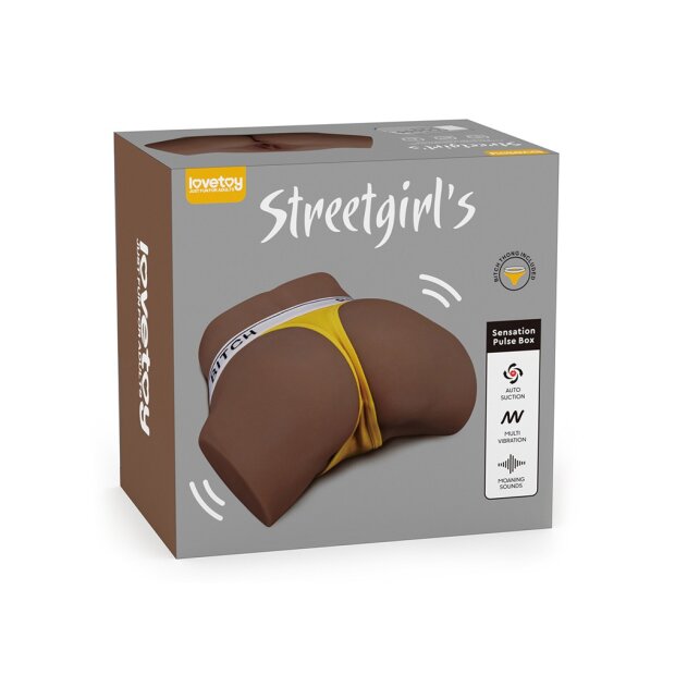 LoveToy Streetgirls Sensation Pulse Black