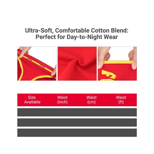 LoveToy Fuck Printed Vibrating Sexy Panties Red