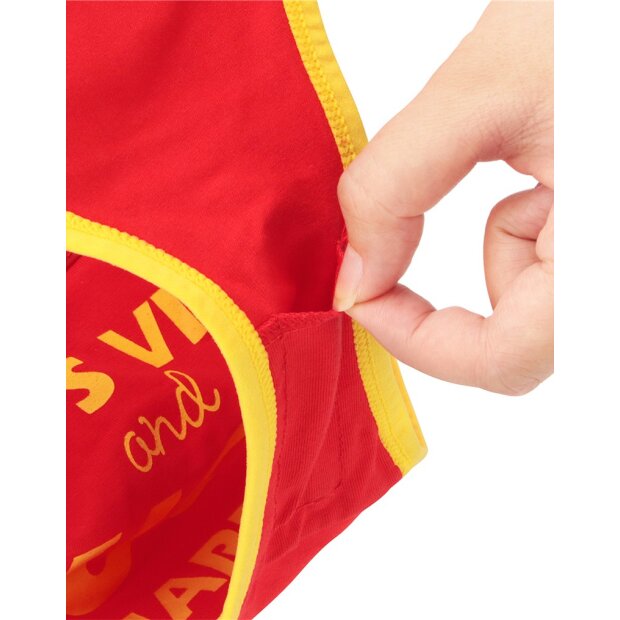 LoveToy Fuck Printed Vibrating Sexy Panties Red