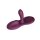 Zalo Flora Smart Vibrating Pad Vibrator Lila 26,2 cm ⌀ 3,6 cm