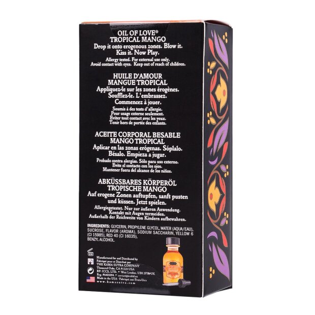 Kama Sutra Kit Cocktail de Sexe Oral Porn Star Martini 59 ml+22 ml