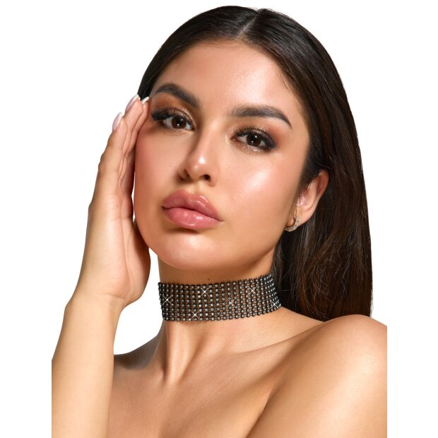 Cottelli Collection Rhinestone Choker