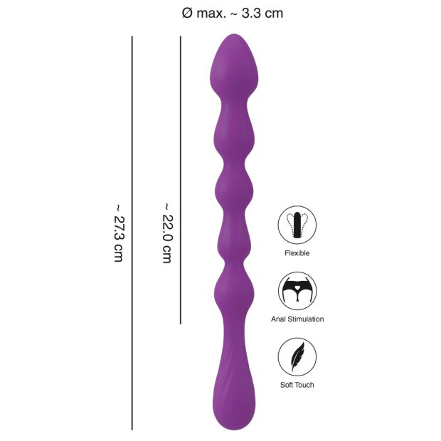 You2Toys Magic Anal Wand No. 1 Analstab Lila 27,3 cm ⌀ 3,3 cm