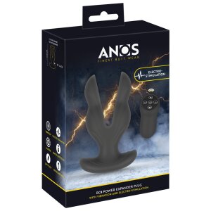ANOS Power Expander Plug Analvibrator Schwarz ⌀ 6,5 cm
