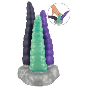 You2Toys Beasty Cocks Triple Tentacle Fantasy Toy...