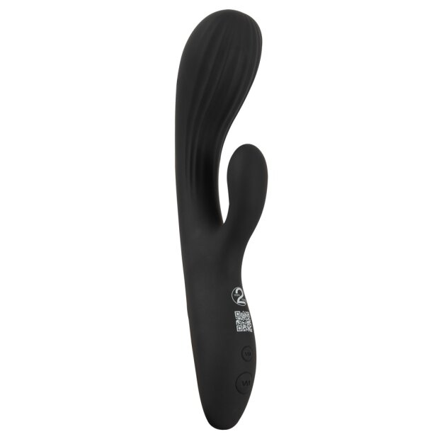 You2Toys Intense Rabbit Vibrator Schwarz 22 cm ⌀ 4,3 cm