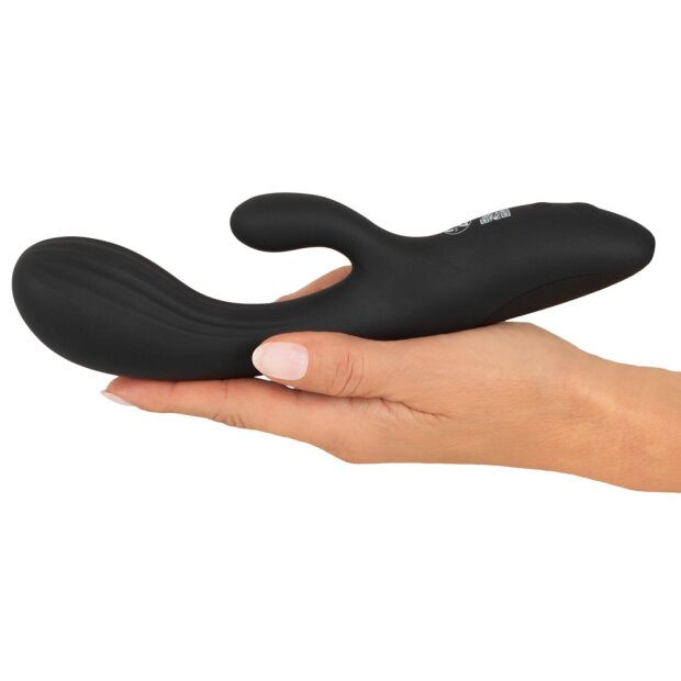 You2Toys Intense Rabbit Vibrator Schwarz 22 cm ⌀ 4,3 cm