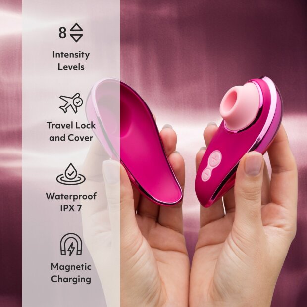 Womanizer x Iggy Azalea Liberty 2 Druckwellen Vibrator Pink 10,5 cm