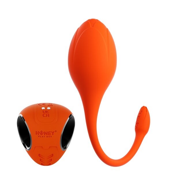 HoneyPlayBox LILI App-Controlled Egg Vibrator Orange