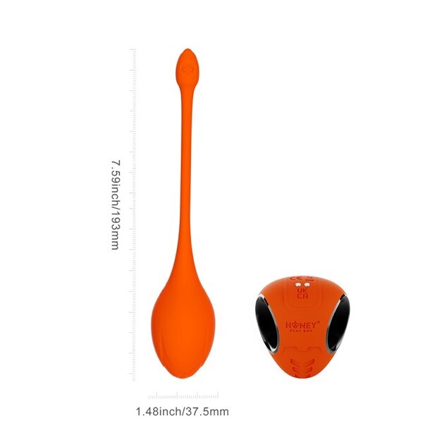 HoneyPlayBox LILI App-Controlled Egg Vibrator Orange